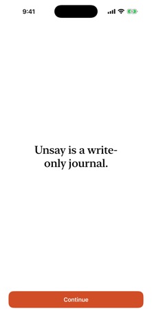 Unsay: Burn-Away Journal Screenshot 1 of 5