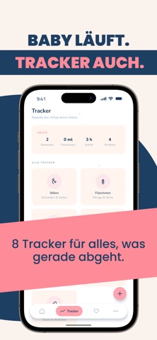 heeybaby - Baby Tracker & SSW iPhone screenshot