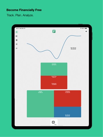 Yesan, Personal Finance iPad screenshot