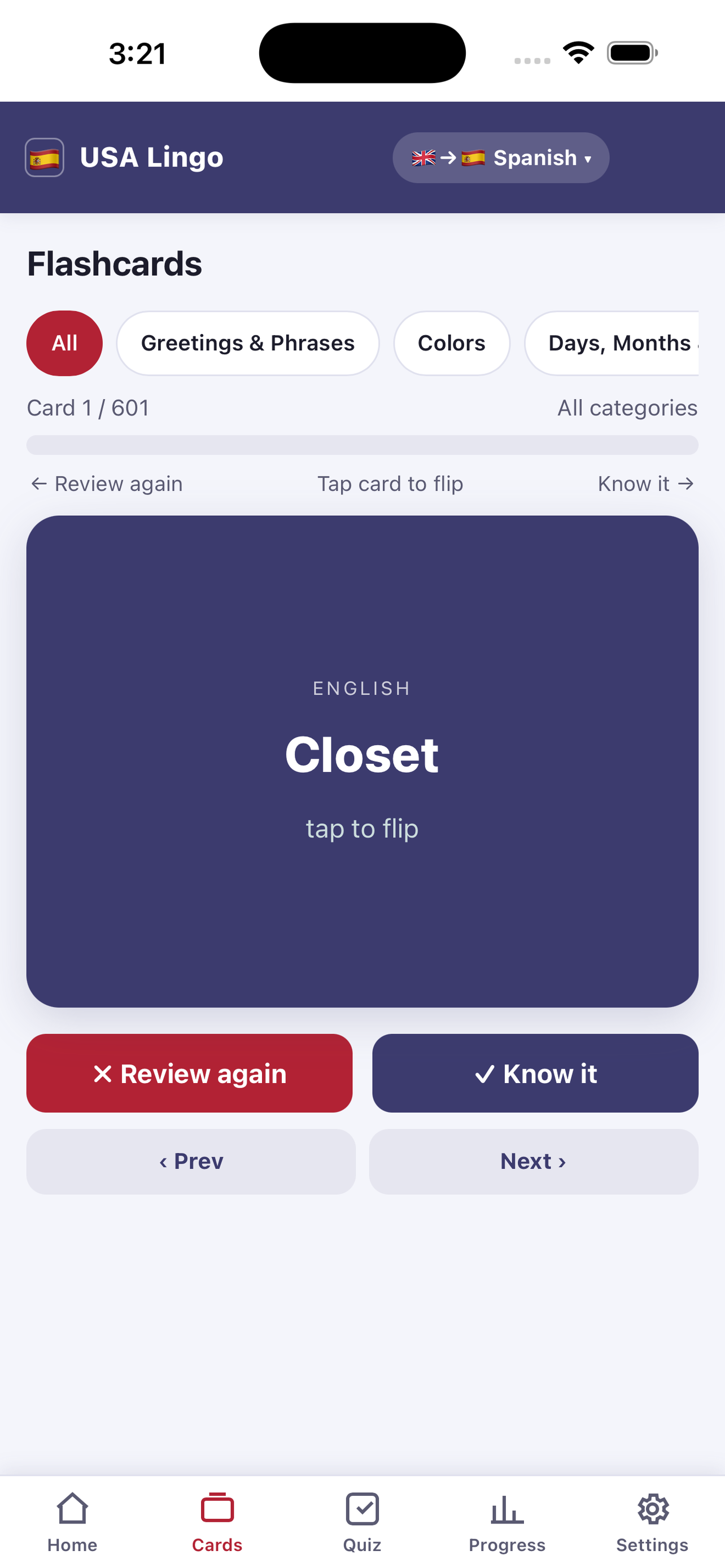 USA Lingo: Learn Languages screenshot 3