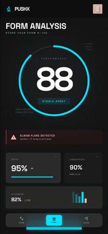 PushX - AI Pushup Tracker Screenshot 2 of 4