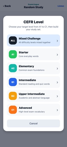Exam Lingua: IELTS & TOEFL iPhone screenshot