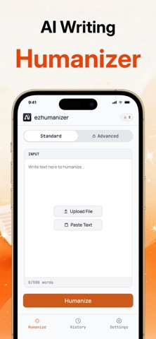 AI Humanizer App: Humanize AI Screenshot 1 of 6