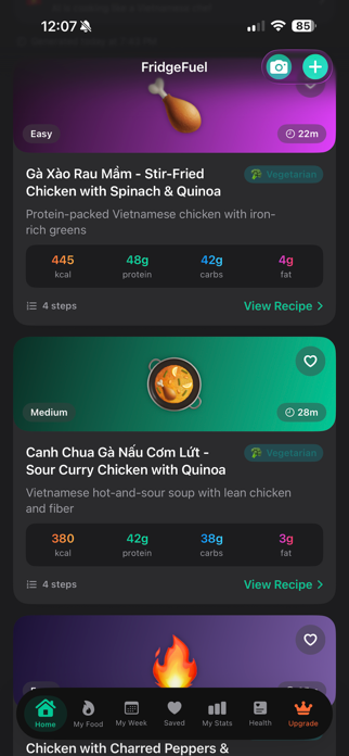 FridgeFuel Screenshot 1 of 5