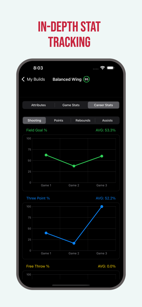 MyStats for NBA2K screenshot 5