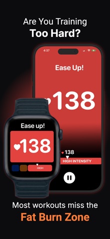 Fat Burn in Zone 2 iPhone screenshot