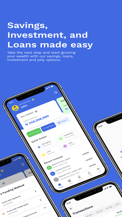 SavingsBox App screenshot