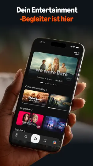 Screenshot von Amazon Fire TV auf dem iPhone 1
