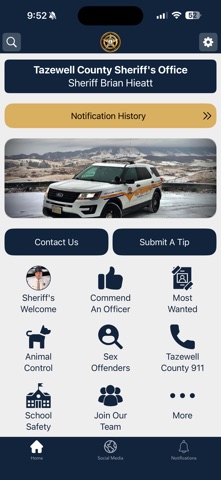Tazewell Co Sheriff VA Screenshot 1 of 3
