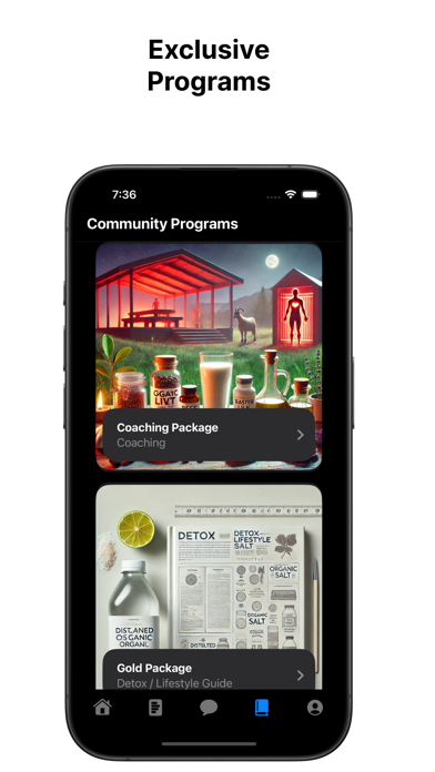 Bible Health App Screenshot