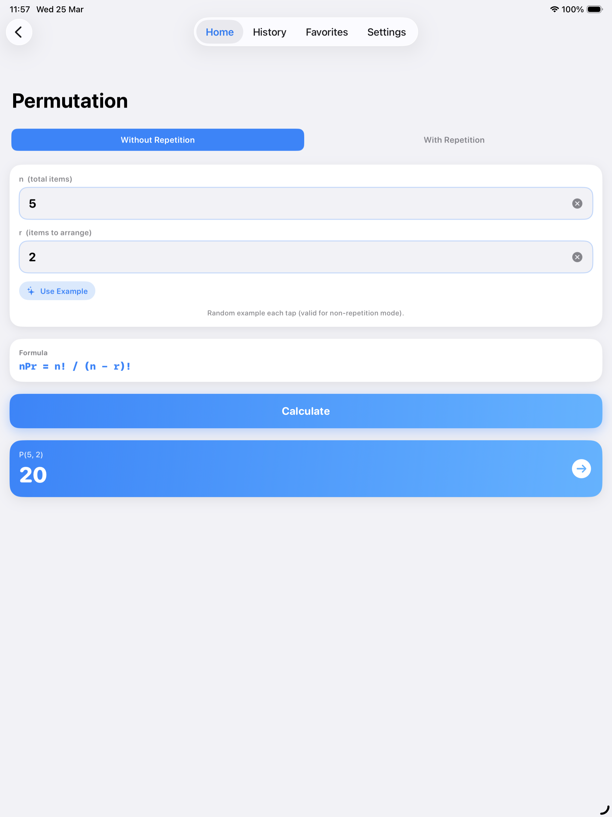 CombiPerm Calculator by CS
