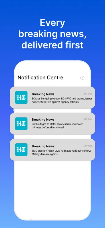 Hindustan Times: Live News App screenshot 8 of 8