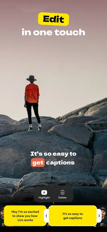 Liro: AI Captions For Videos screenshot 7 of 10