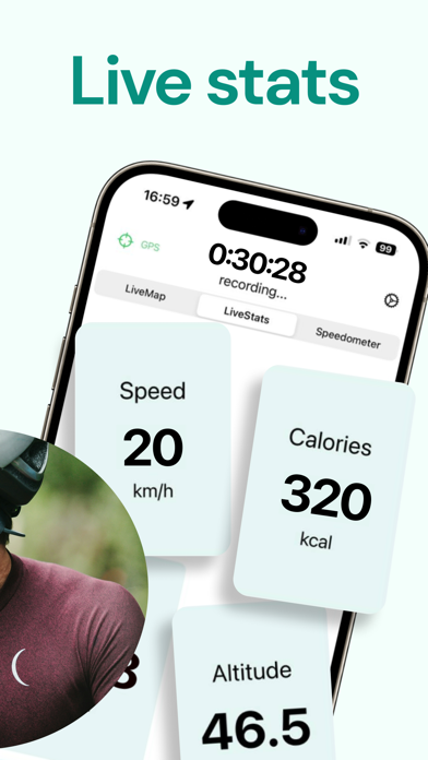 Bike Computer - Cycle Tracker Screenshot