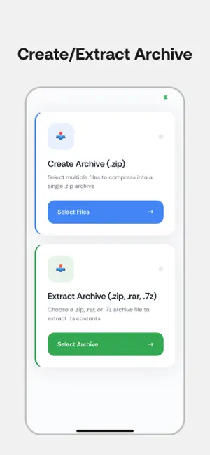 Unzip Fast - ZIP RAR 7Z screenshot 1