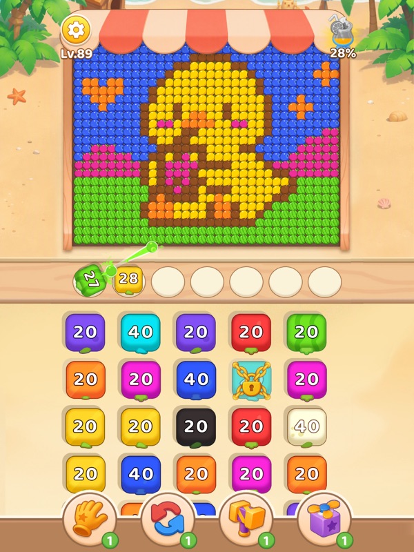 Fruity Shoot - Pixel Gem Loop screenshot 11