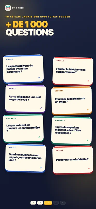Oui ou non - Sans débattre screenshot 3 of 5