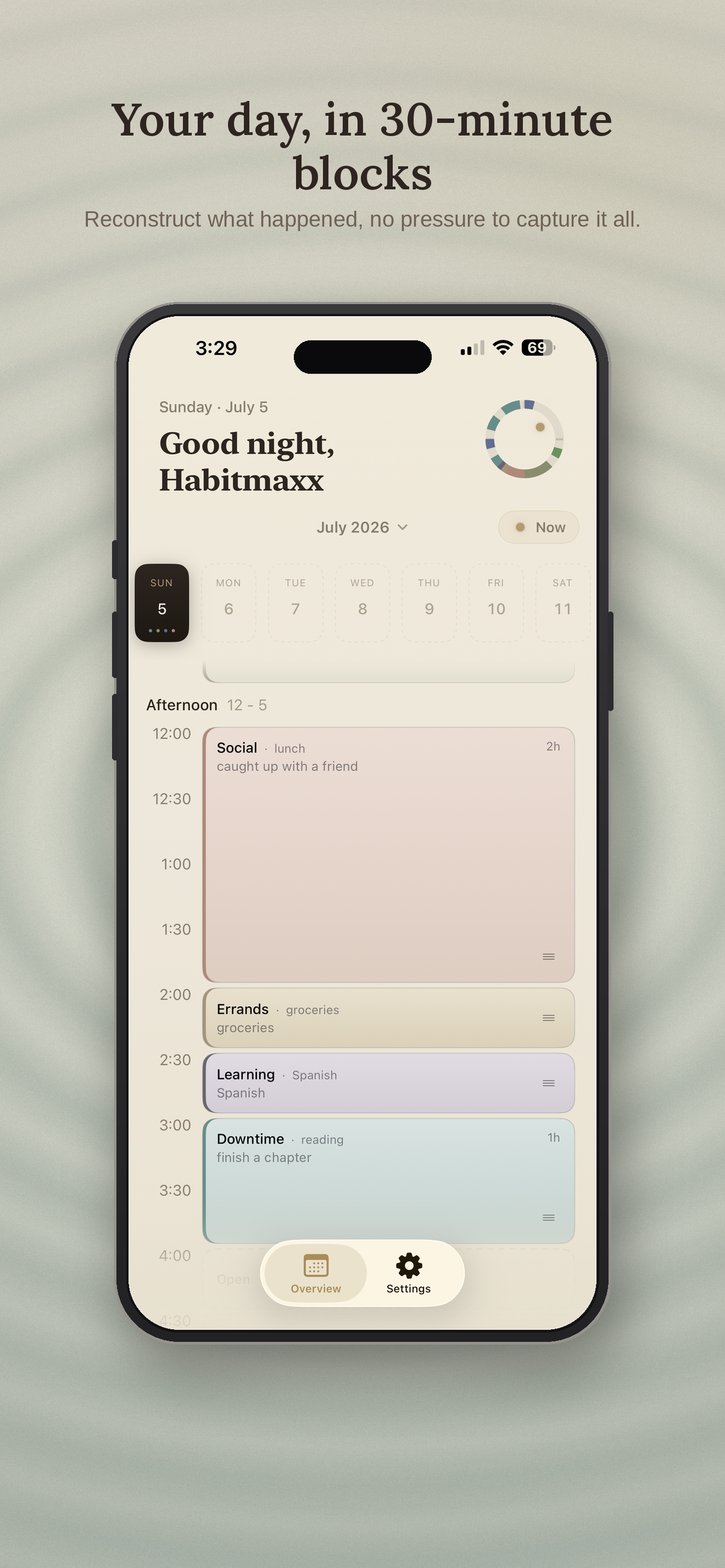 Habitmaxx: A Gentle Look Back screenshot 2