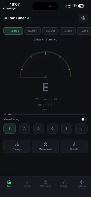 Guitar Tuner AI screenshot 1