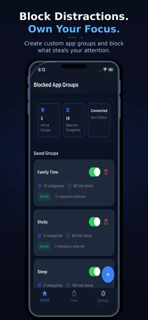 Focus Lock: Limit Screen Time screenshot 1