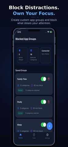 Focus Lock: Limit Screen Time Screenshot 1 of 6