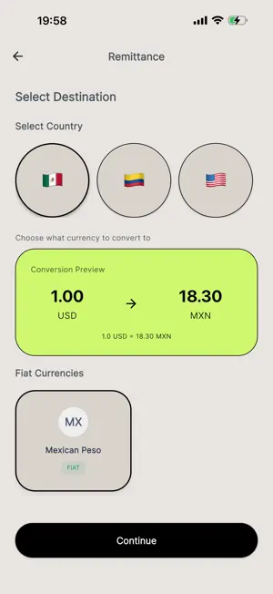 Amapay Remittances screenshot 2