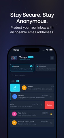 Tempy临时邮箱与邮件 screenshot