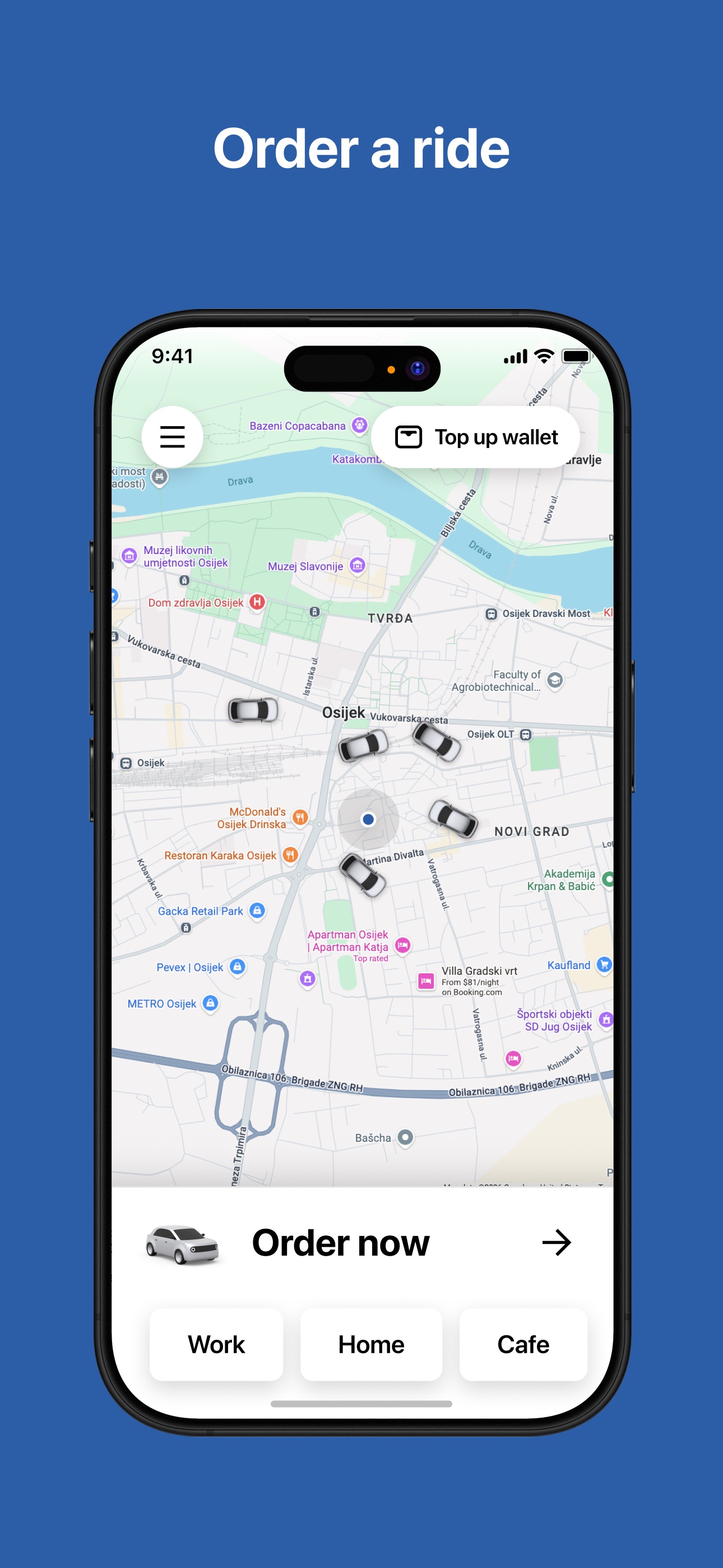 Screenshot 1 of Neo Taxi Osijek