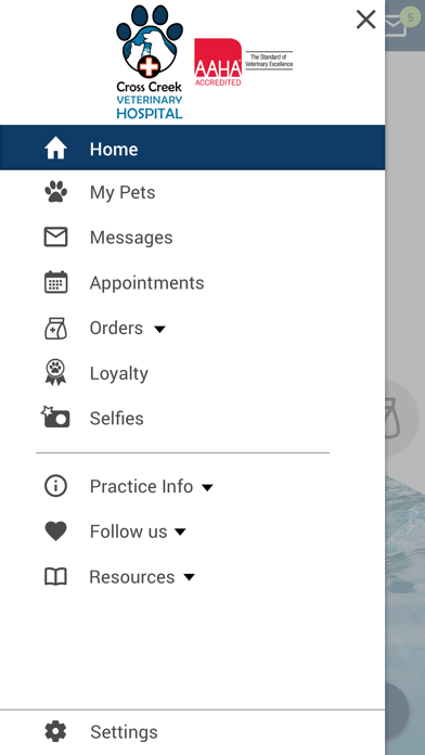 Cross Creek Vet Hospital Screenshot