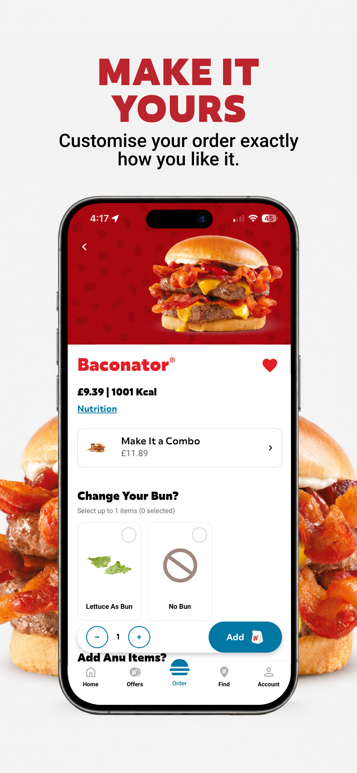 Wendy's UK screenshot 2