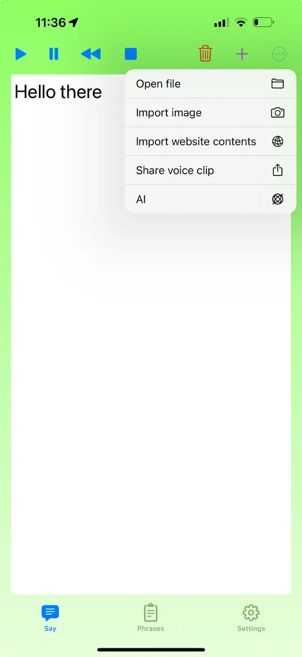 Screenshot #1 pour Say It