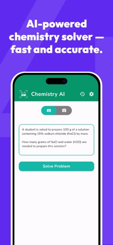 Chemistry Solver AI SnapChem screenshot