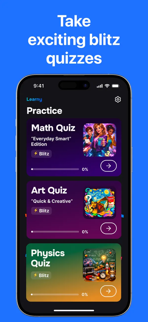 Screenshot #3 pour Learny: Explore Daily Facts