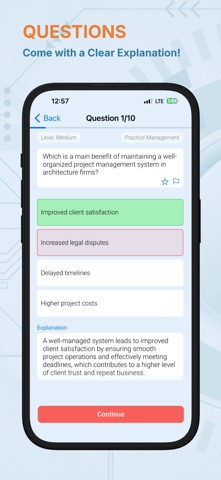ARE 5.0 Architecture Prep Test iPhone screenshot