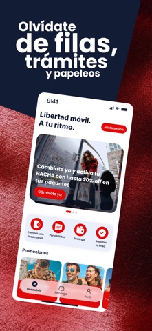 Virgin Mobile Mexico iPhone screenshot