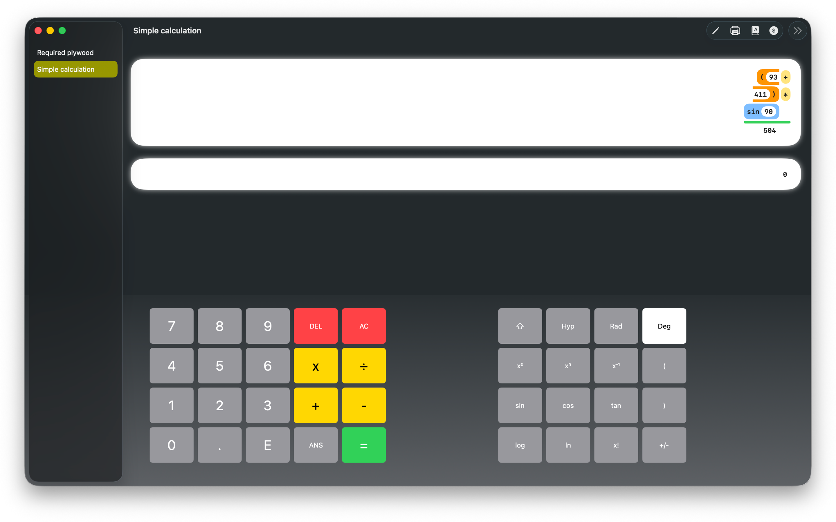 ExtCalc screenshot 14