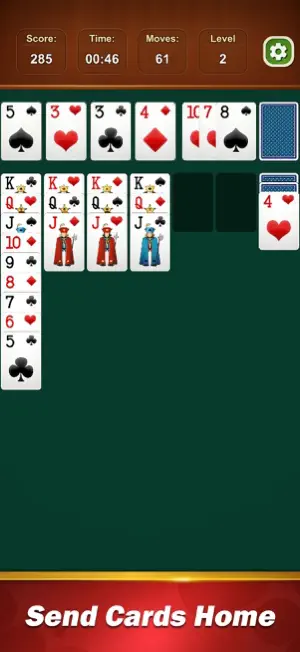Crown Solitaire Game screenshot 2