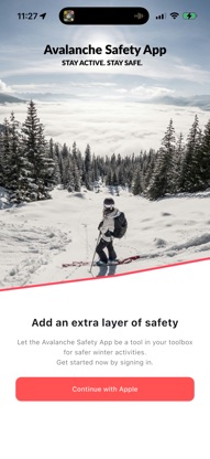 Avalanche Safety App screenshot 1