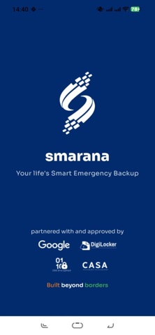 Smarana: Your Emergency Kit screenshot