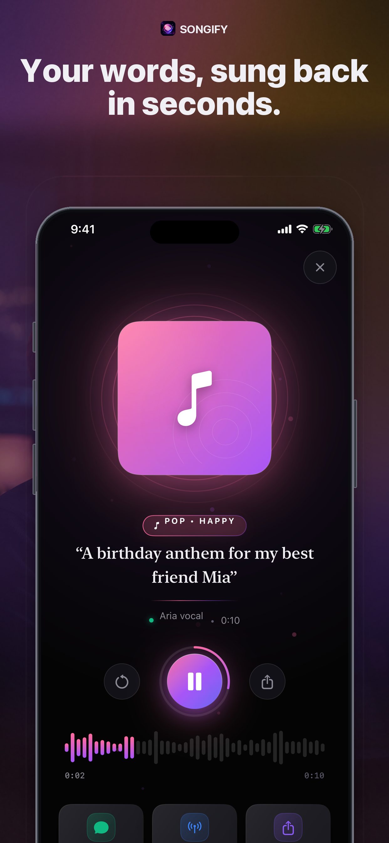 Songify: AI Song & Music Maker screenshot 2