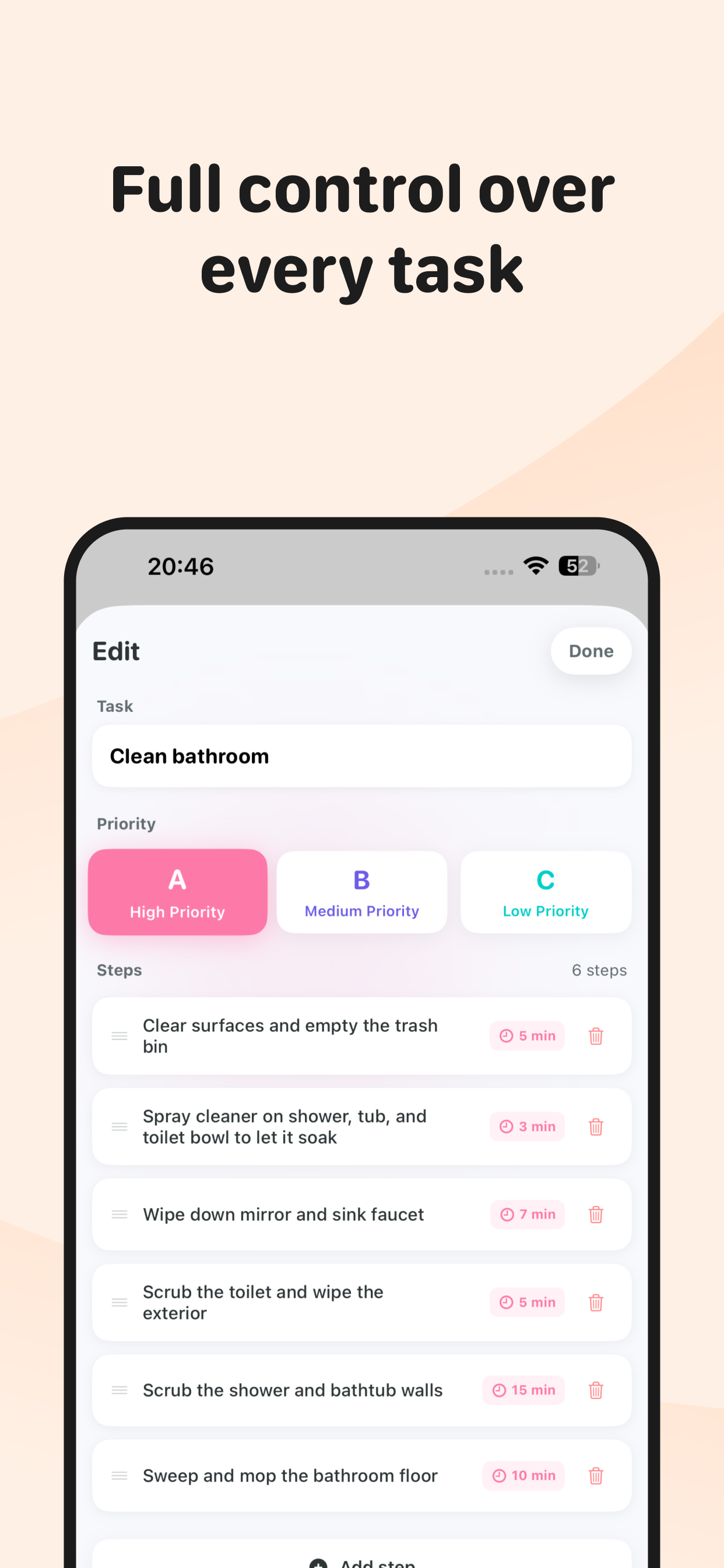 MicroDo: Focus on one thing screenshot 6