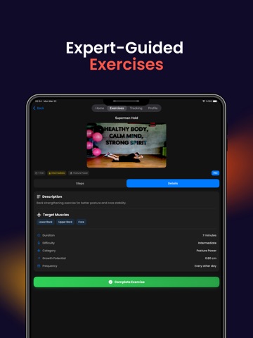 HeightMax iPad screenshot