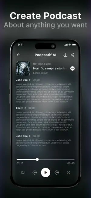 AI Podcast Creator PodcastDog screenshot 4