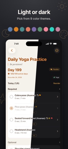 Tapas: Habit & Goal Tracker Screenshot 7 of 7