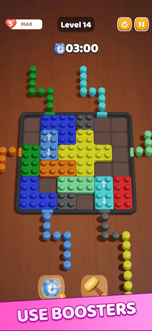 #2. Block Jam - Color Sort Puzzle (iOS) 由: Hikee Co., Ltd.