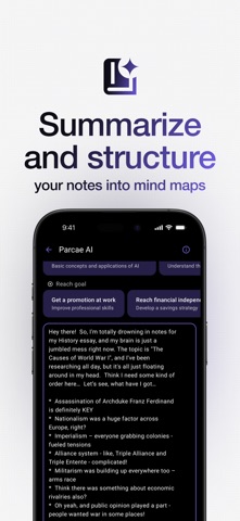 Parcae: Mind Map AI Generator Screenshot 4 of 8