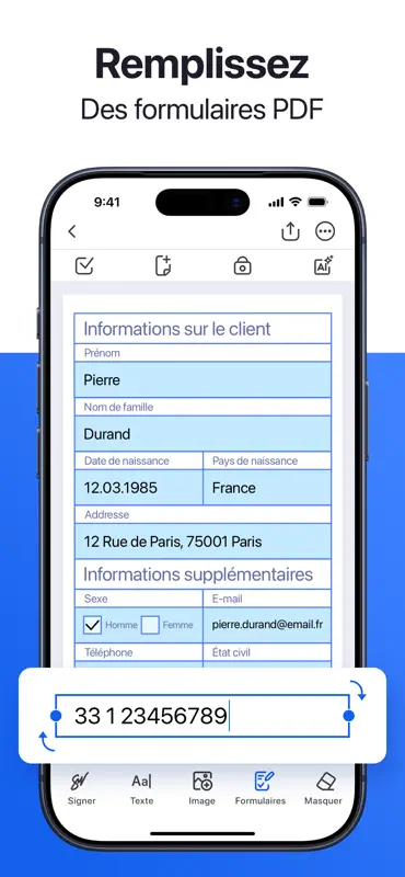 Forma : modifier les docs PDF screenshot 6 of 10