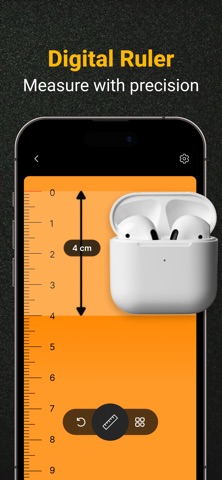 Tape Measure, Ruler App screenshot
