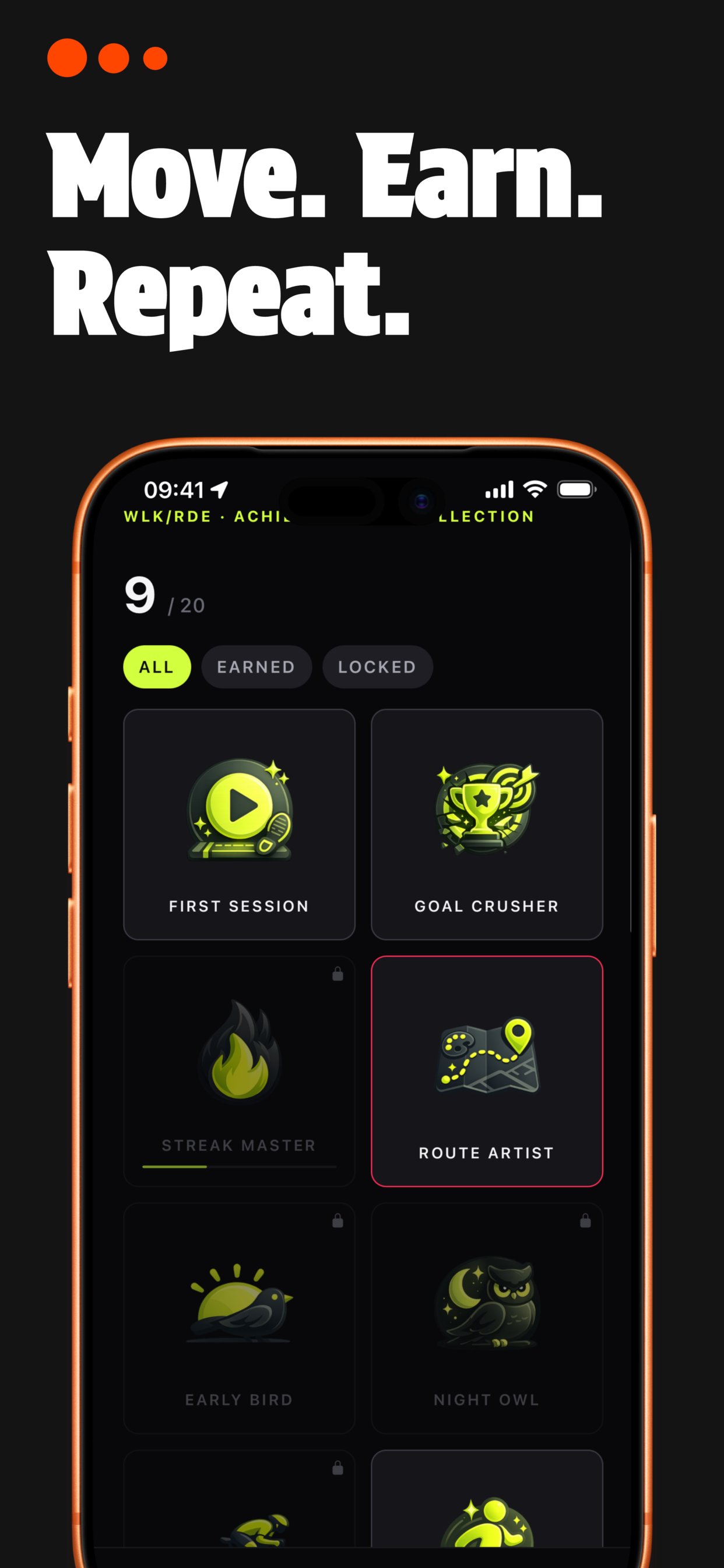 WalkRide: Walk Cycle Tracker screenshot 8