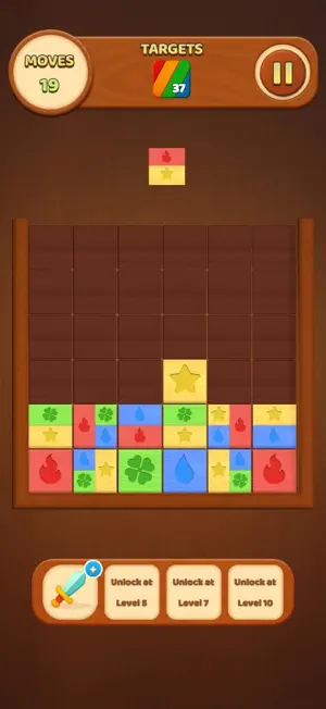 Drop Blocks Color Merge Puzzle screenshot 3